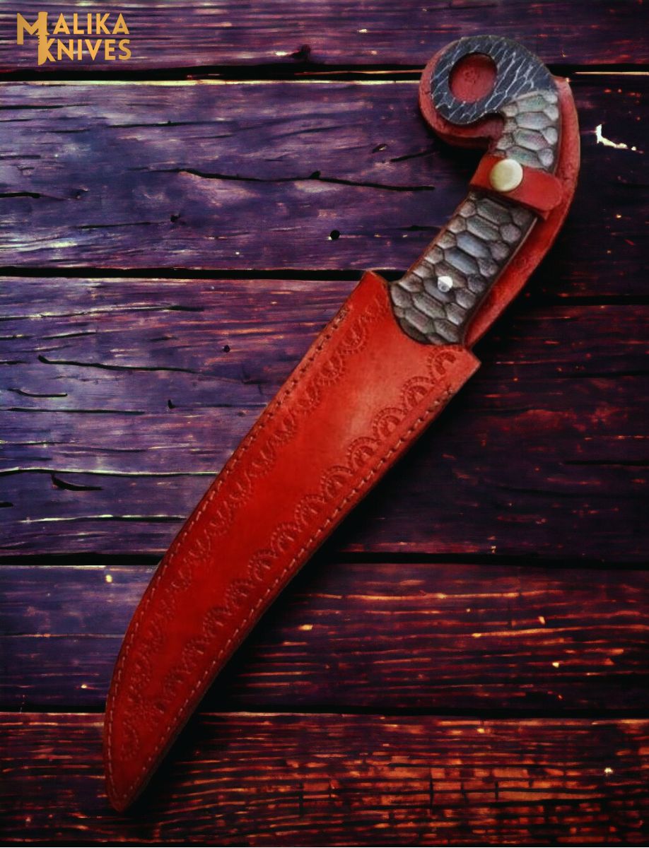 Experience Precision and Durability with the Damascus Ringtail Hunting Knife - RFE Marketing Ventures
