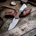 Discover the Ultimate Damascus Gut Hook Hunting Knife for Precision Processing