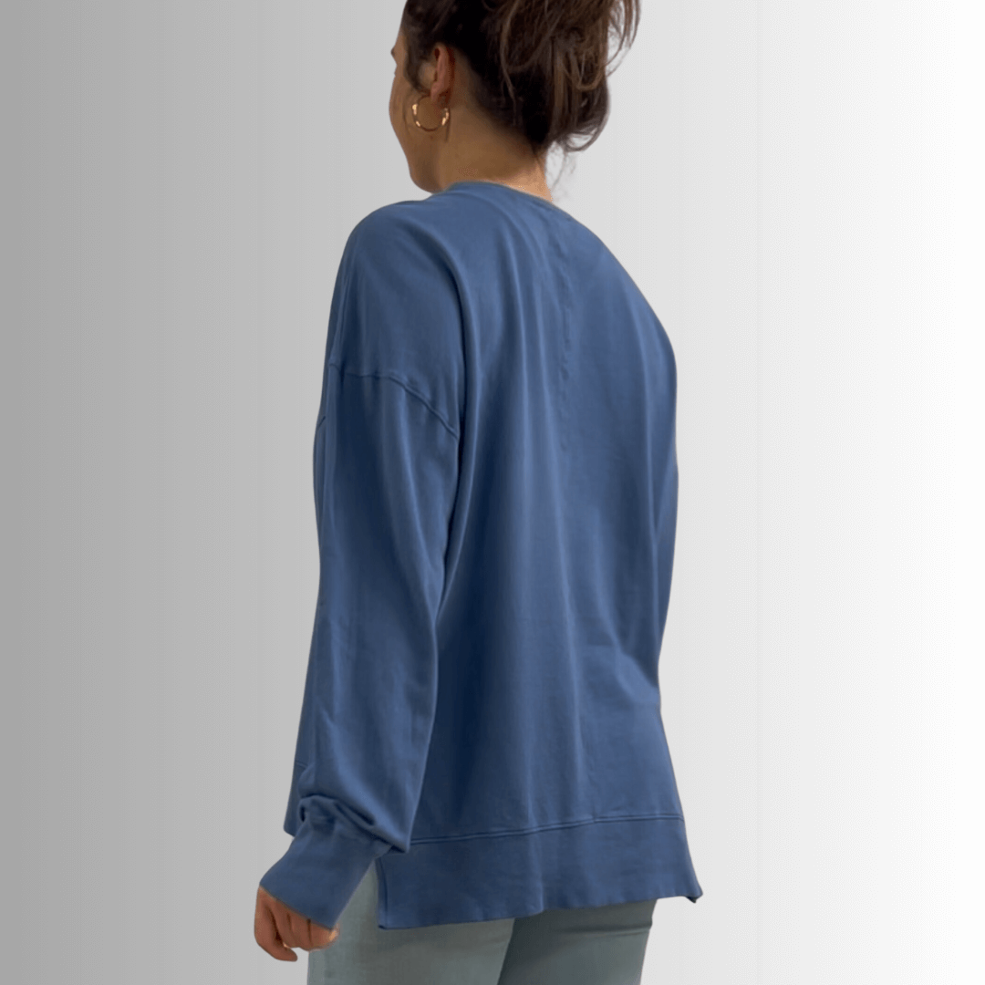 Tessa Lightweight Sweatshirt - Comfortable French Terry Style