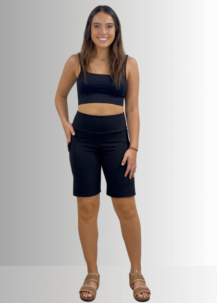 Perfect Fit Hybrid Cotton Shorts Black