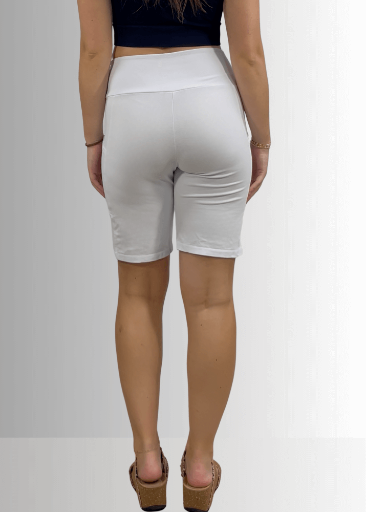 Perfect Fit Cotton Shorts in Dark Denim - Ultimate Comfort and Style