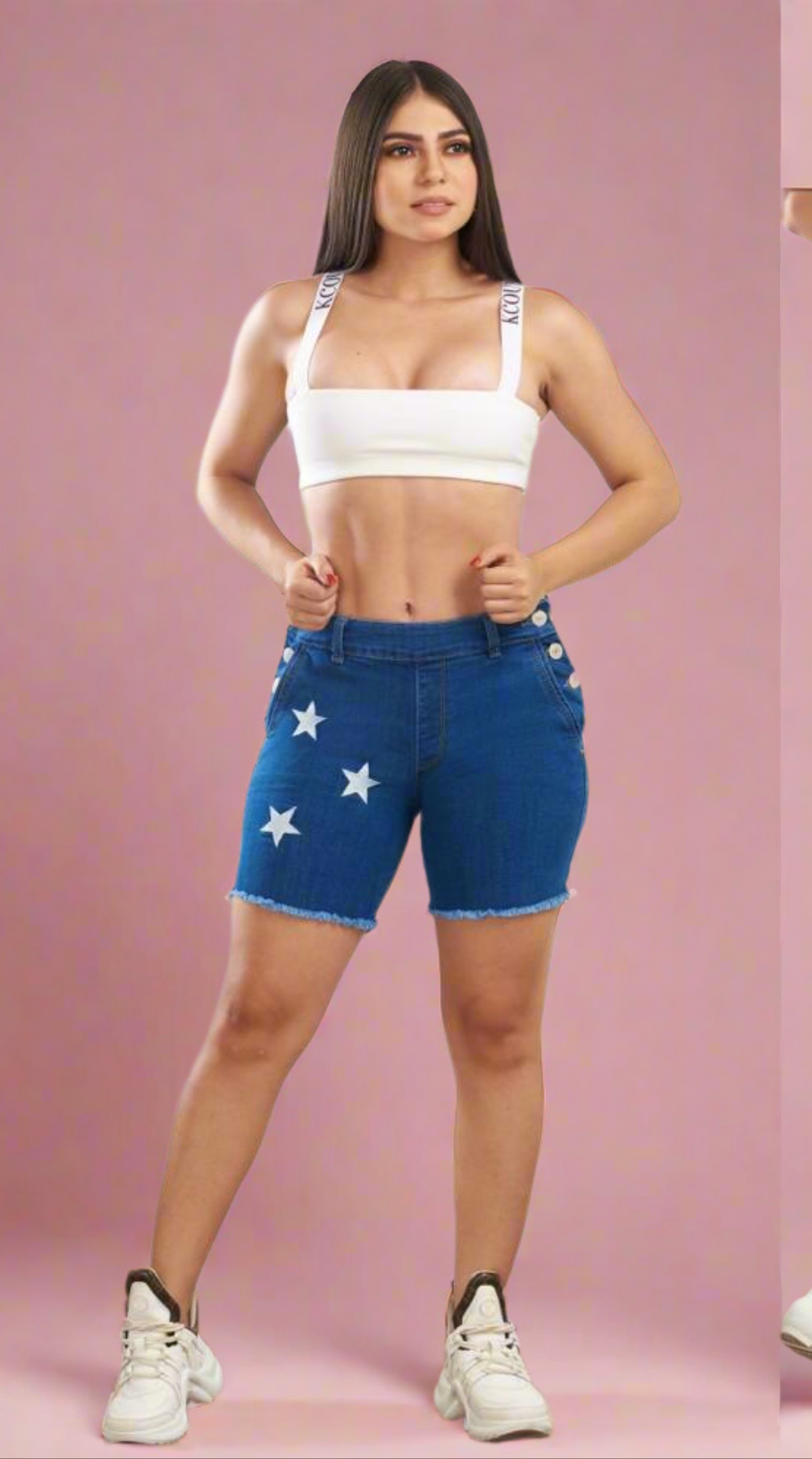 7142 100%  Authentic Colombian  Push Up Short - RFE Marketing Ventures