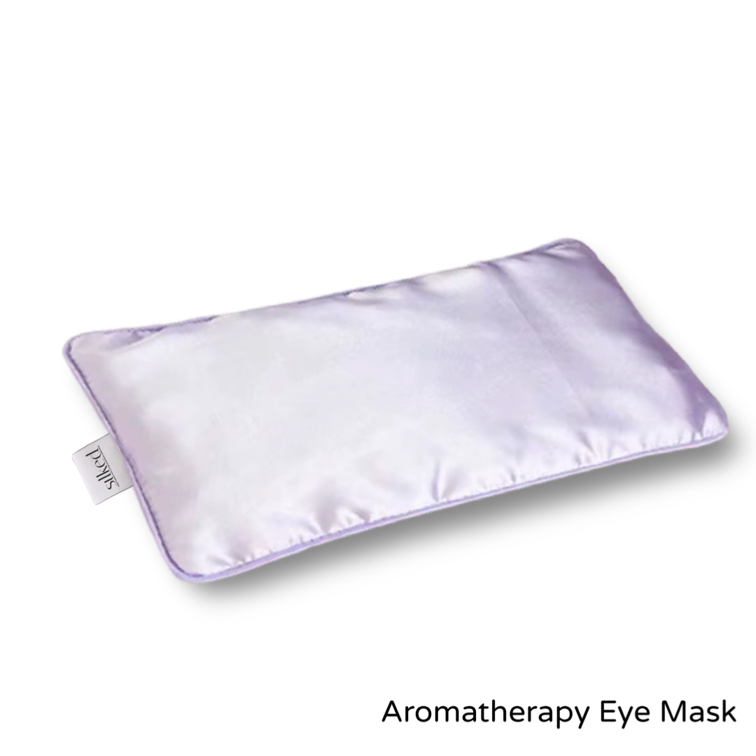 Silk Aromatherapy Eye Mask Pillow for Ultimate Relaxation and Sleep