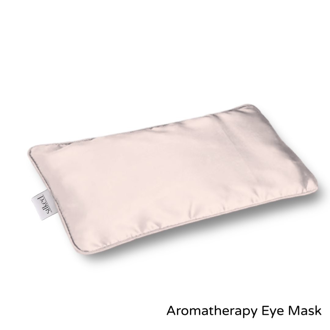 Silk Aromatherapy Eye Mask Pillow for Ultimate Relaxation and Sleep