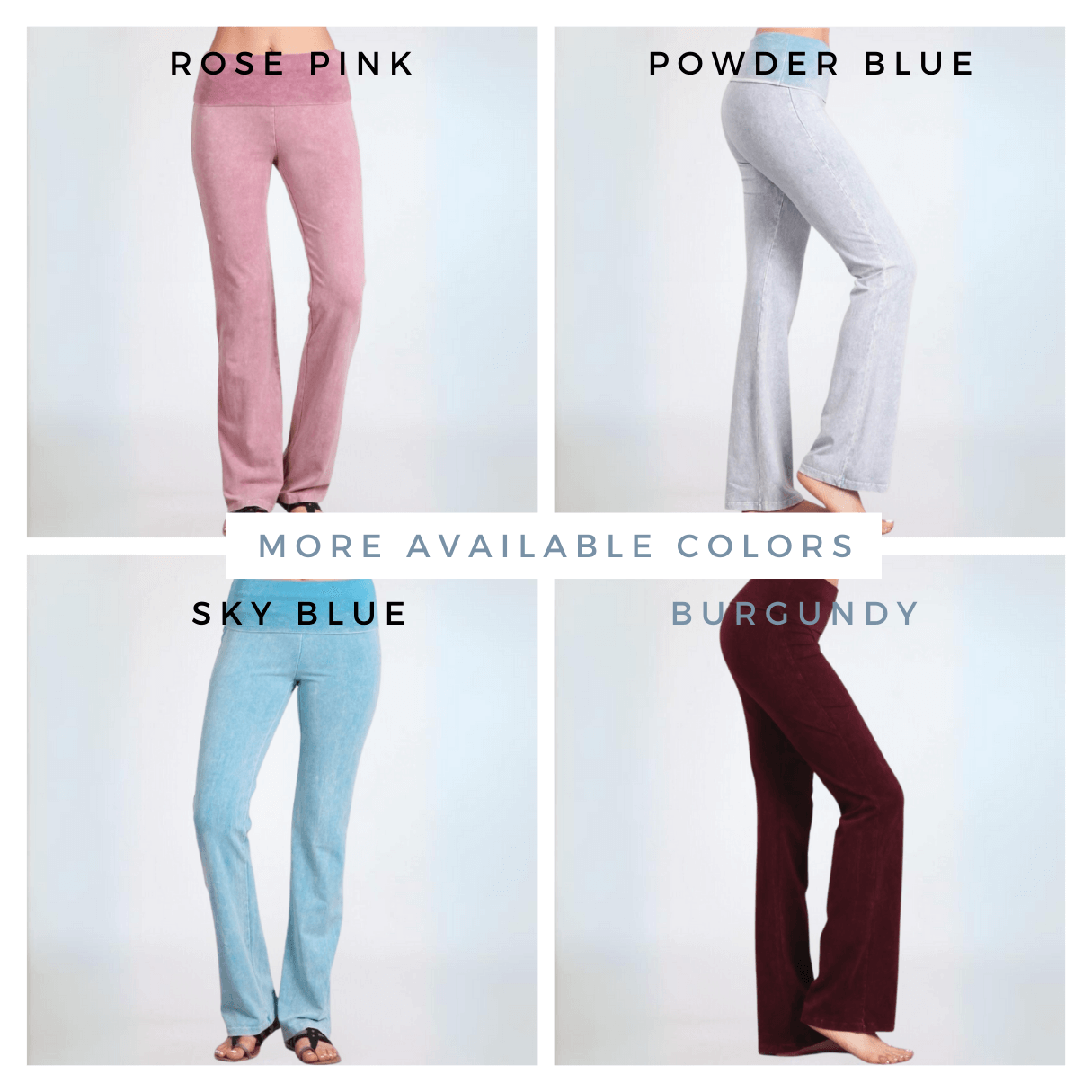 Bootcut Flare Jeggings - Mineral Washed, Made in USA