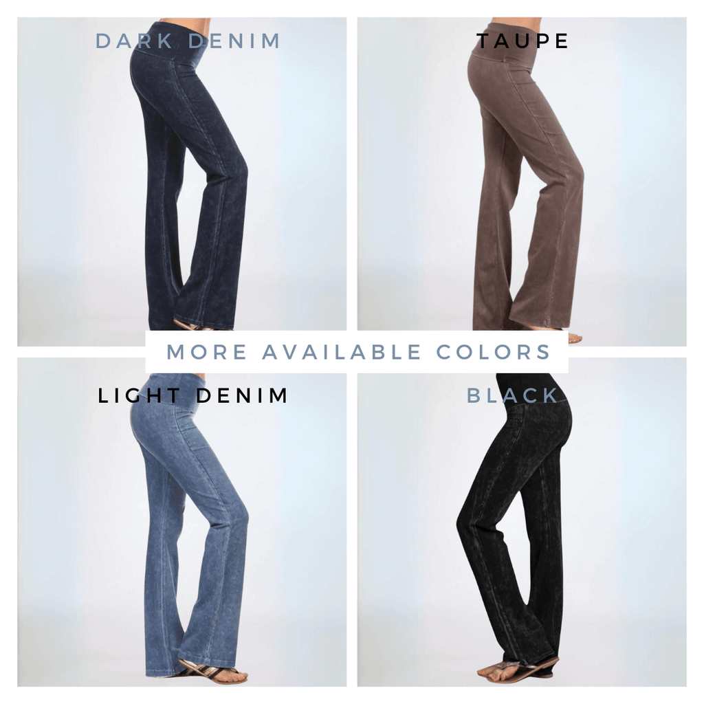 Bootcut Flare Jeggings - Mineral Washed, Made in USA