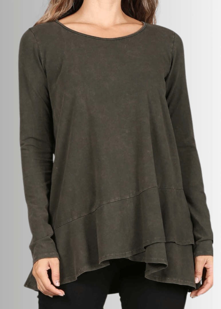 Any Season Cotton Tunic Made in USA - Perfect for Any Occasion