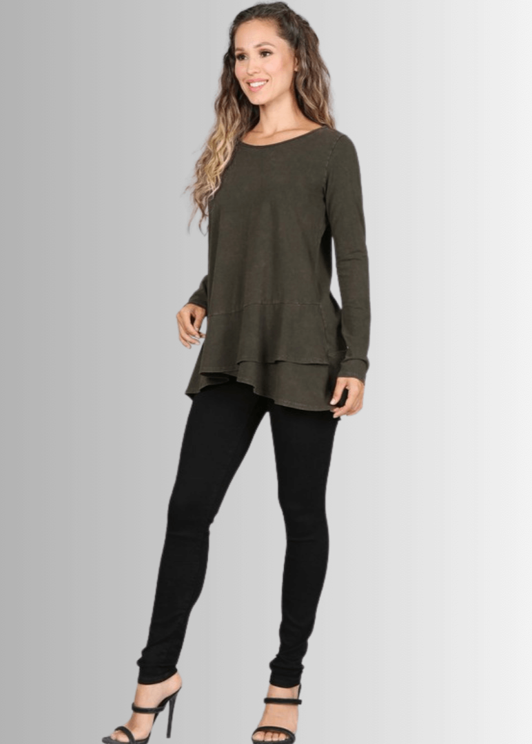 Any Season Cotton Tunic Made in USA for Every Occasion