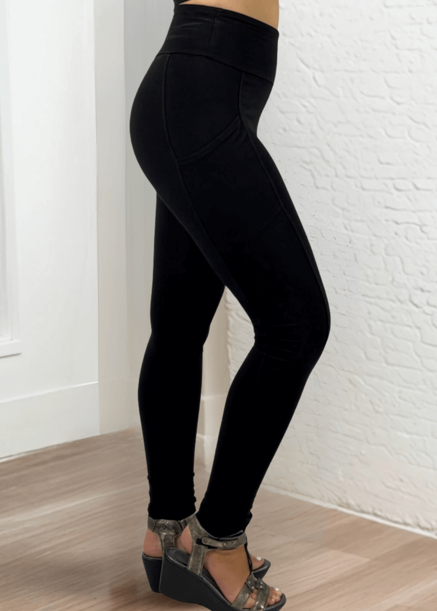 A Perfect Fit Solid Pocket Leggings for Ultimate Comfort and Style
