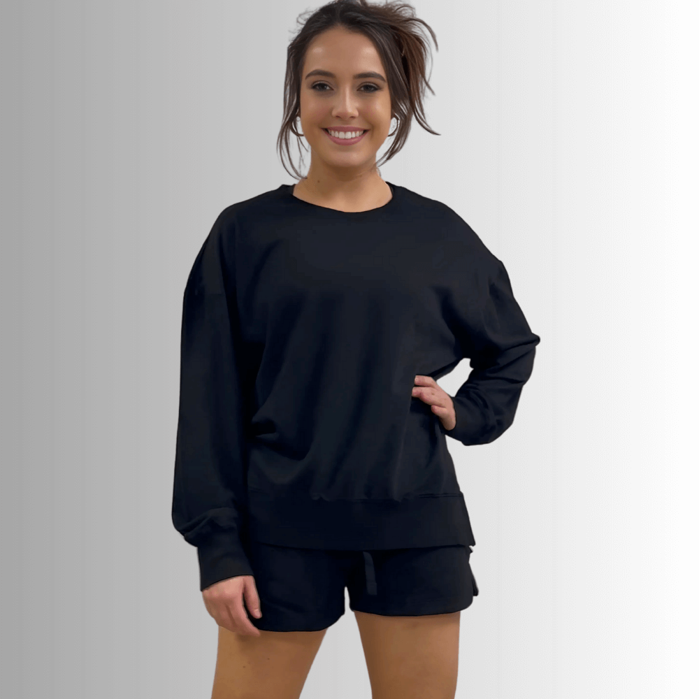 Tessa Lightweight Sweatshirt - Comfortable French Terry Style