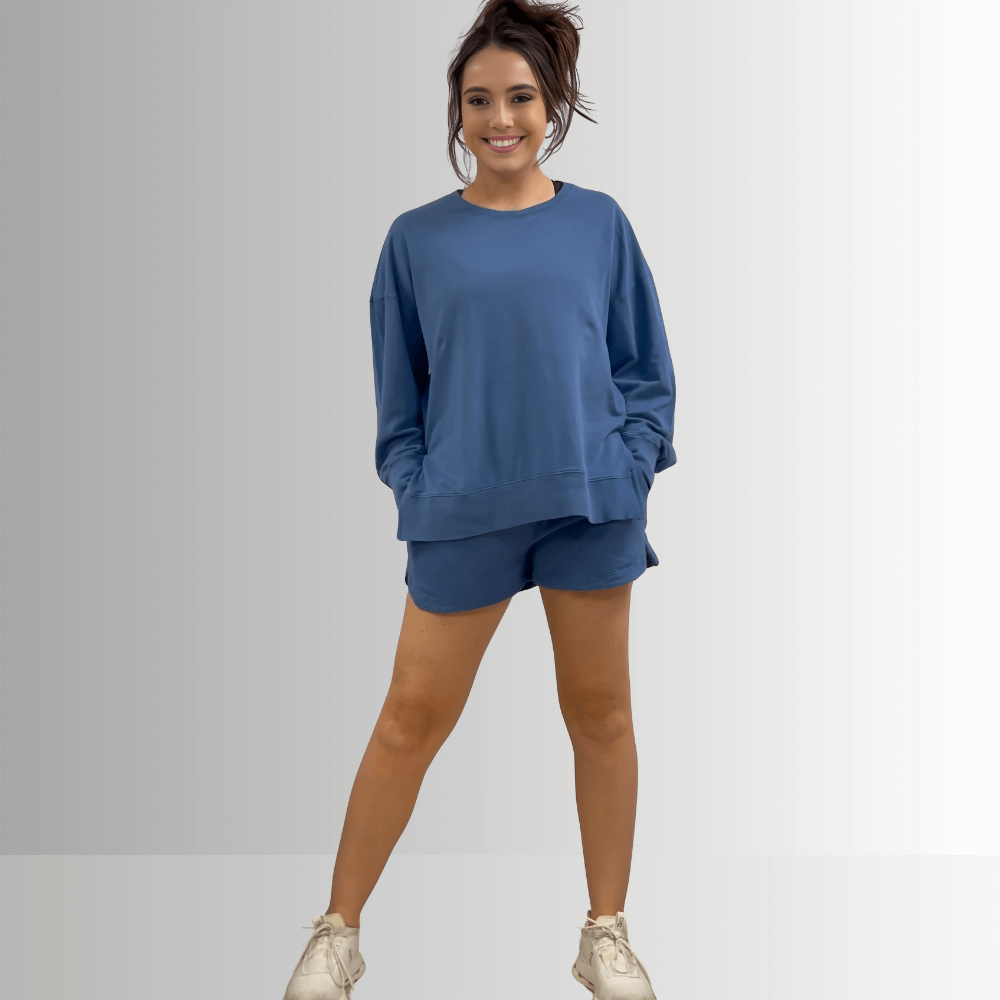 Tessa Lightweight Sweatshirt - Comfortable French Terry Style