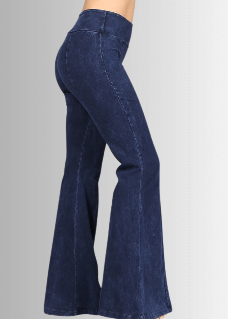 A Perfect Slimming Flare Pant Made in USA for Effortless Style