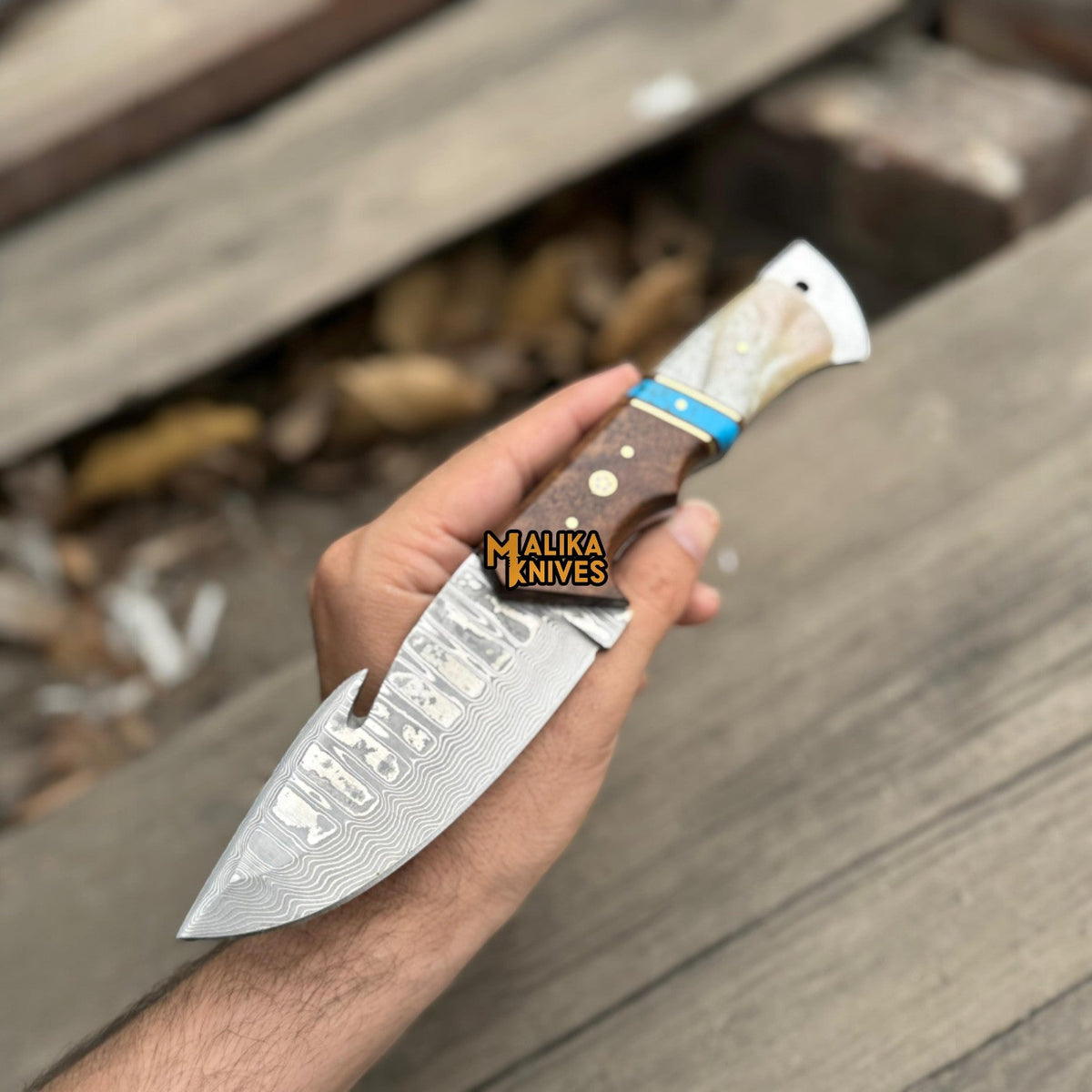 Discover the Ultimate Damascus Gut Hook Hunting Knife for Precision Processing - RFE Marketing Ventures