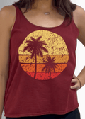 Sunset Premium Cotton Tank Top - RFE Marketing Ventures