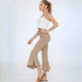 Tulip Hem Capri Pants - Stylish Cotton Capri Pants Made in USA - RFE Marketing Ventures
