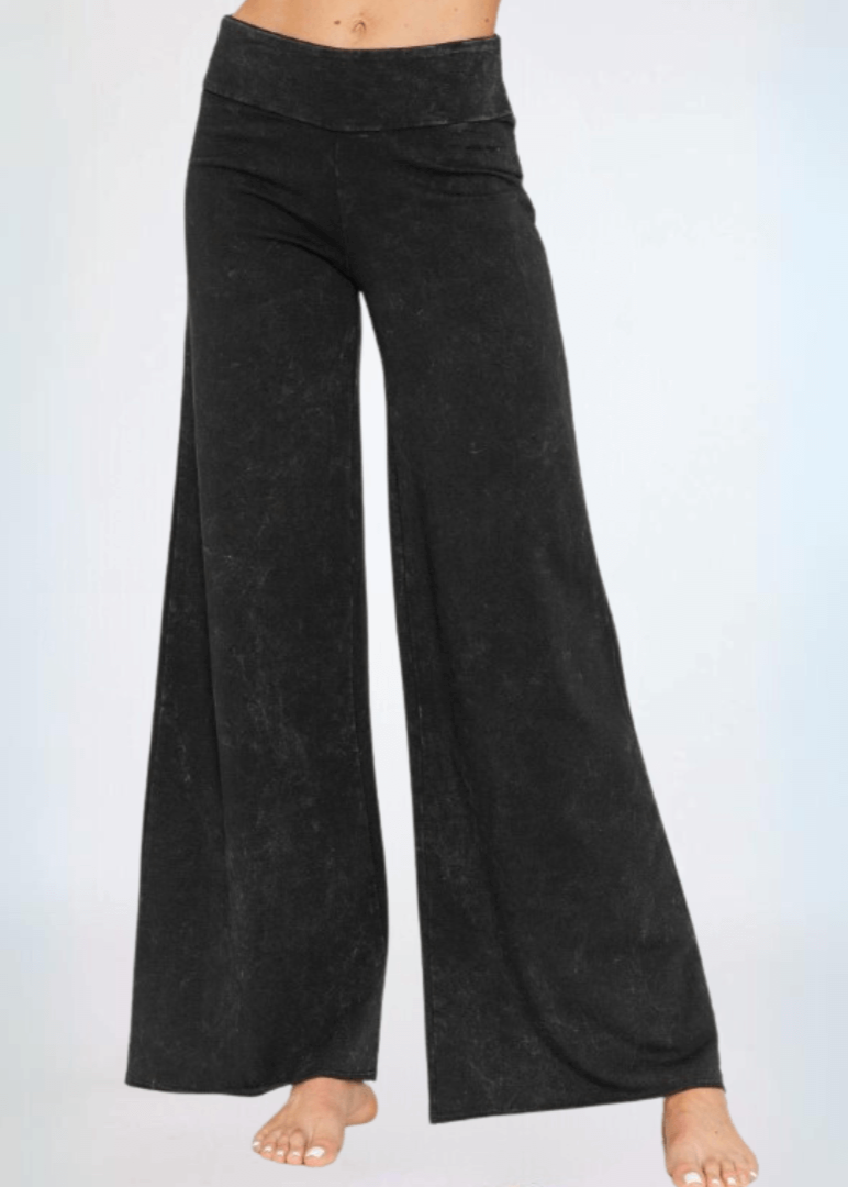 Casual Wide Leg Pants for Effortless Style - Made in USA