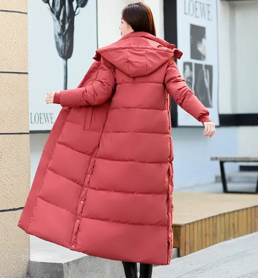 Stay Cozy and Chic: Winter Long Cotton Coat for Women - RFE Marketing Ventures