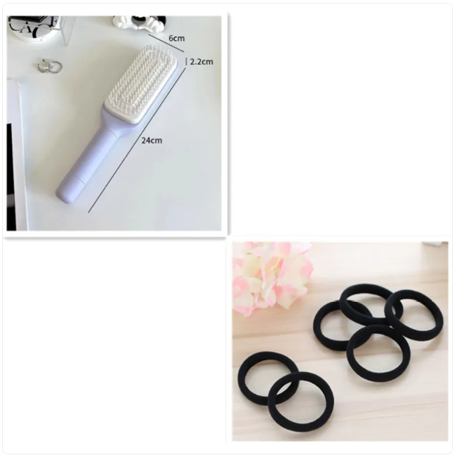 Self-Cleaning Hair Brush: The 4-in-1 Solution for Effortless Beauty