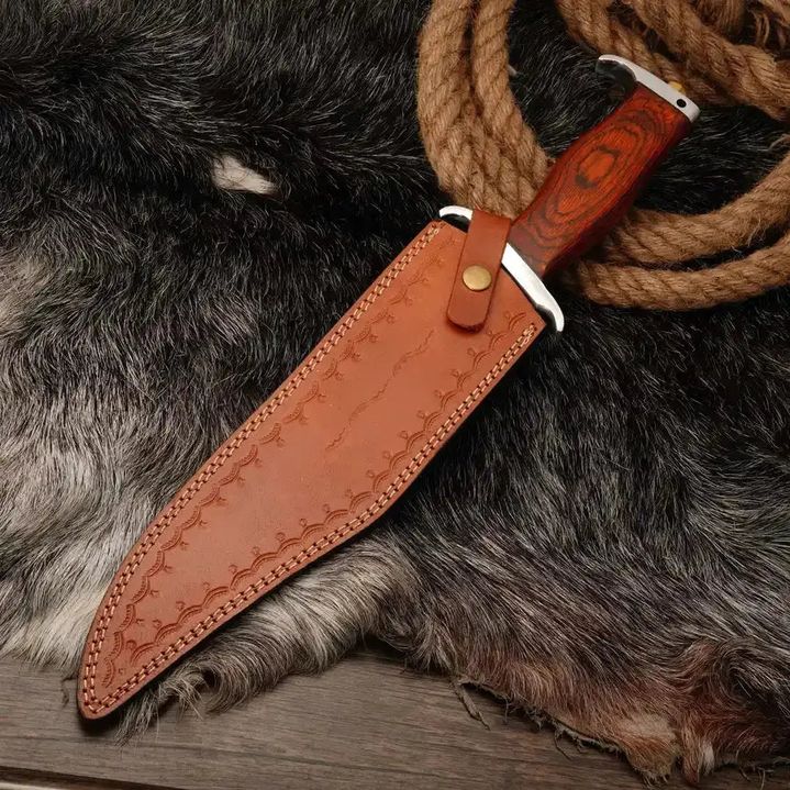 Rambo Bowie Knife D2 Steel Blade - Collectible - RFE Marketing Ventures