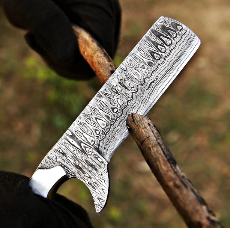 Damascus Bull Cutter Knife: Your Essential Tool for Ranch and Outdoor Adventures - RFE Marketing Ventures
