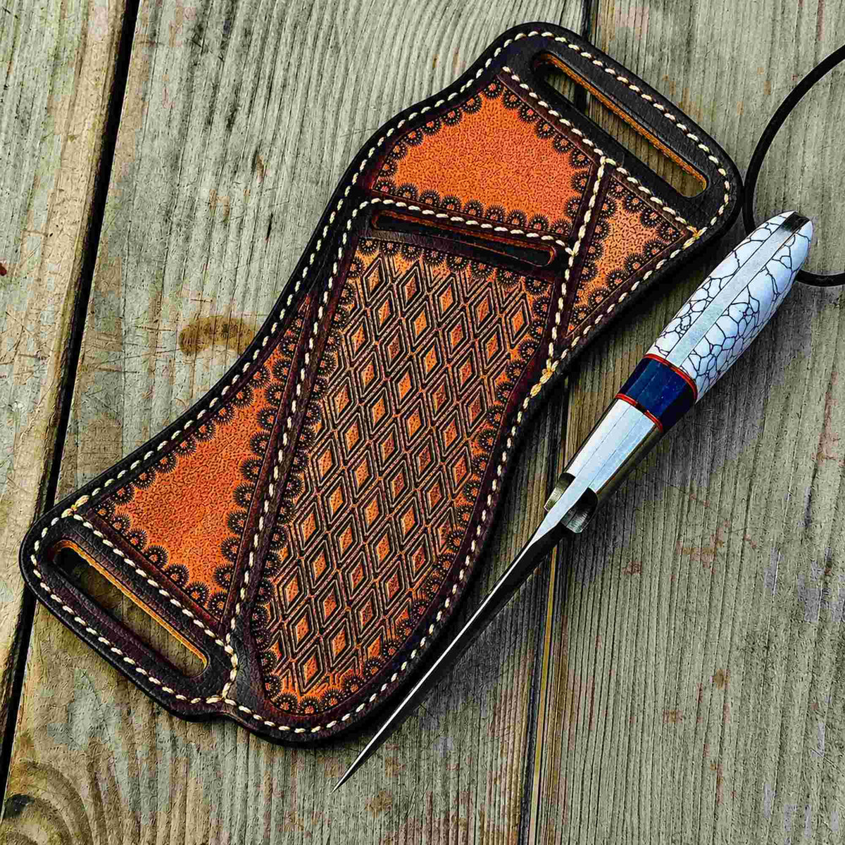 Turquoise Handle Cowboy Knife - Your Essential Companion for Precision and Style - RFE Marketing Ventures