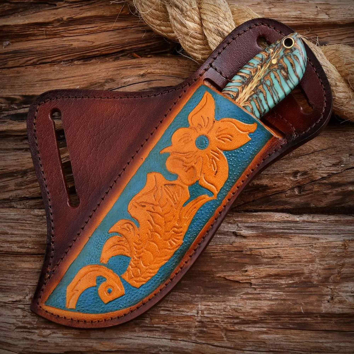 Premium Cowboy Hunting Knife for Outdoor Enthusiasts - RFE Marketing Ventures
