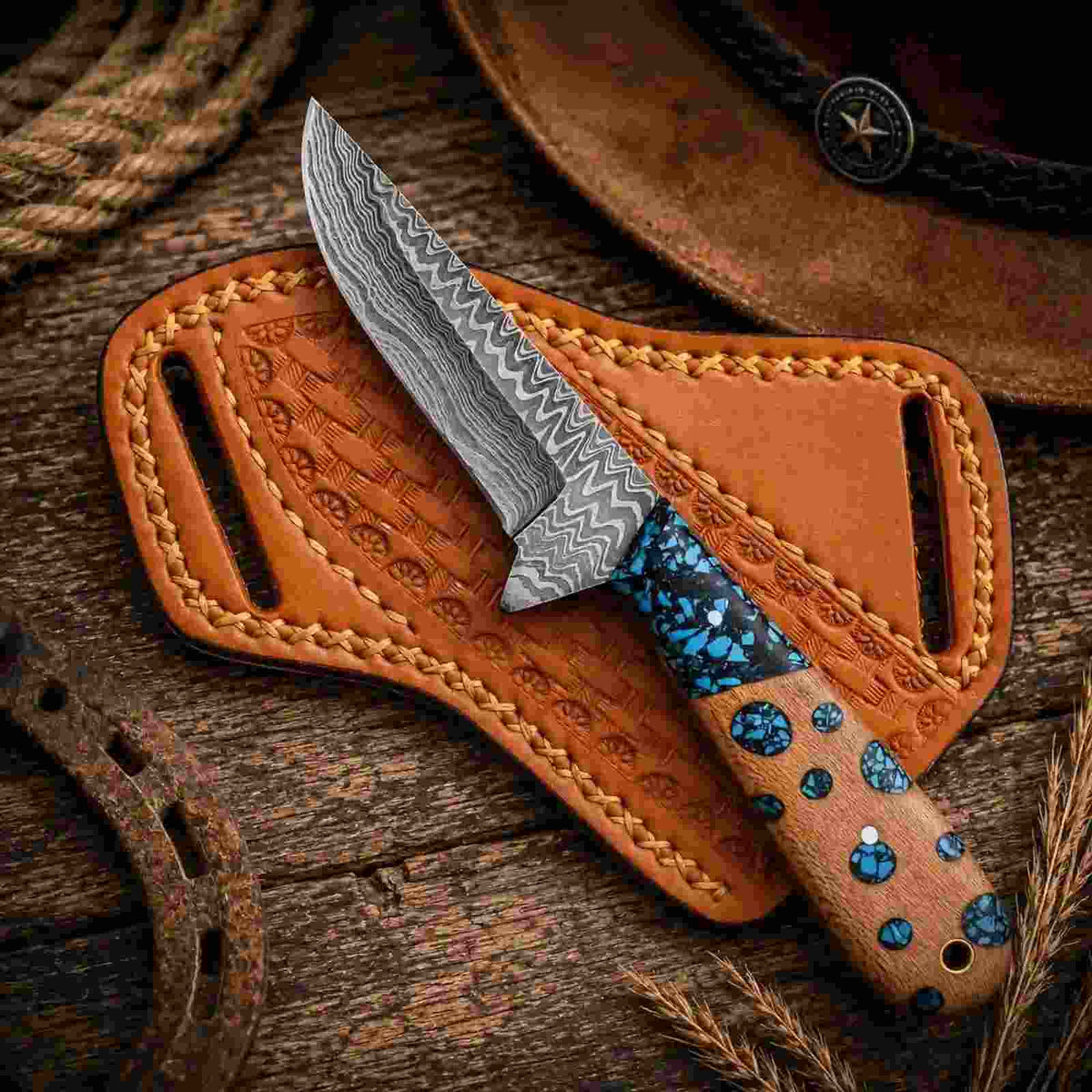 Cholla Cactus Buckaroo Knife – Your Perfect Companion for Adventure and Collection - RFE Marketing Ventures