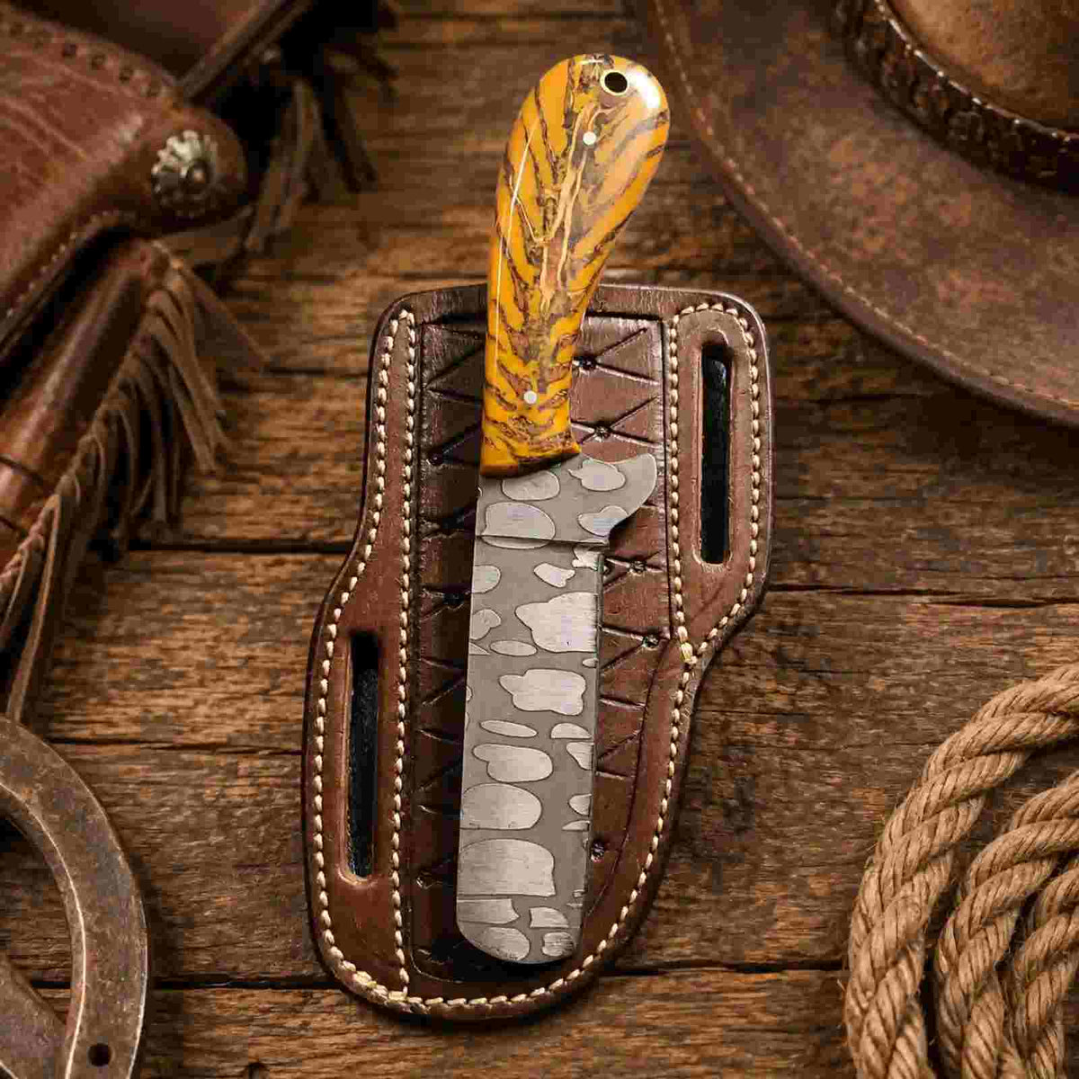 Discover the Bullcutter Knife with Leather Sheath – A Perfect Companion for Every Adventurer - RFE Marketing Ventures