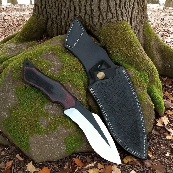 Durable Bushcraft Knife – Reliable Survival Tool with Micarta Handle - RFE Marketing Ventures