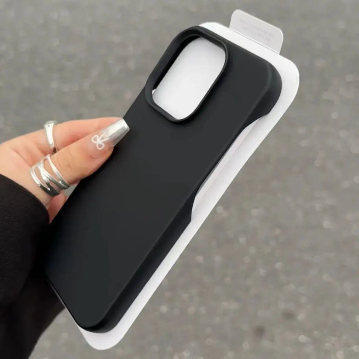 Stylish Half-Pack Graphite Case for Ultimate iPhone Protection - RFE Marketing Ventures