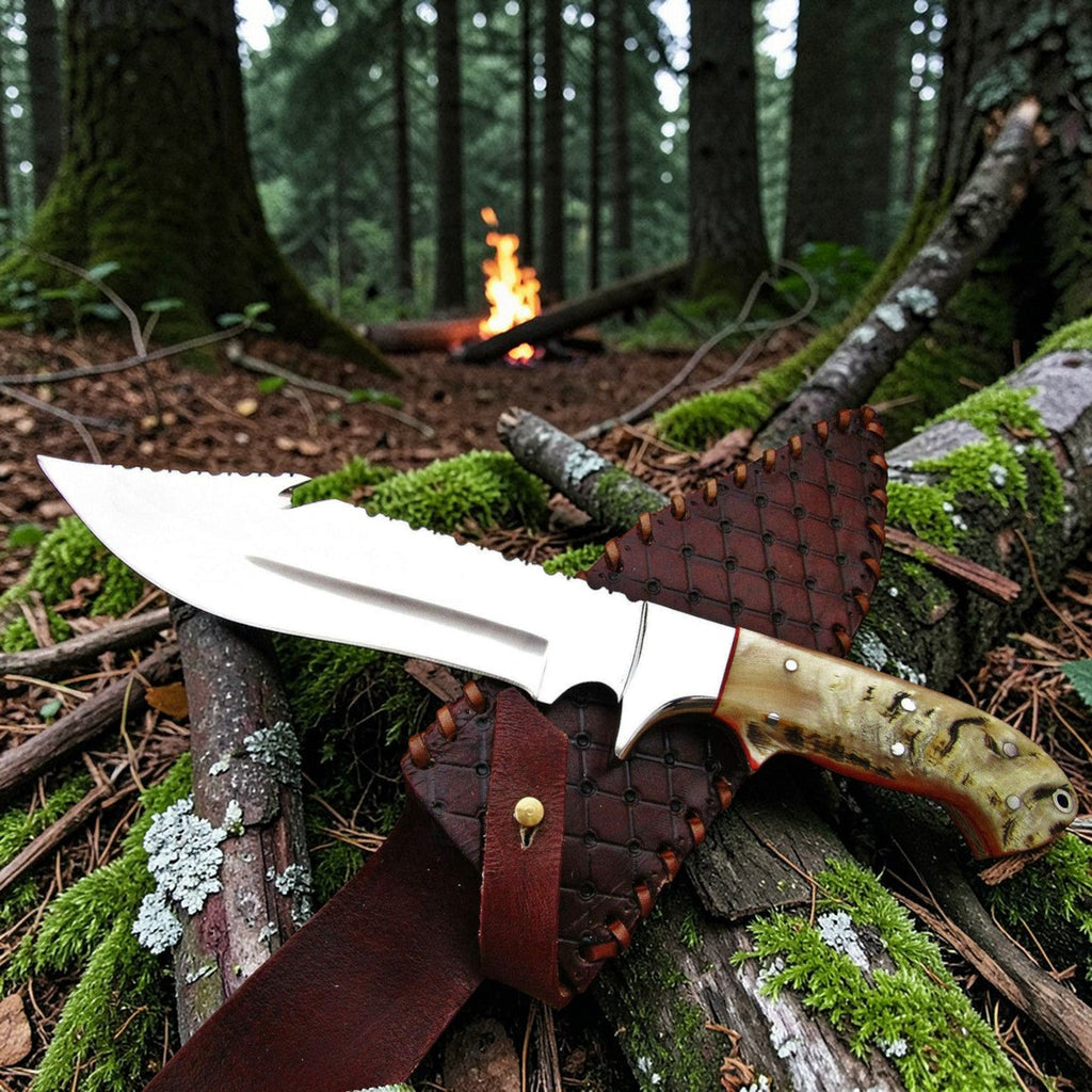 D2 Gut Hook Hunting Knife - Experience Precision and Control in Field Dressing - RFE Marketing Ventures