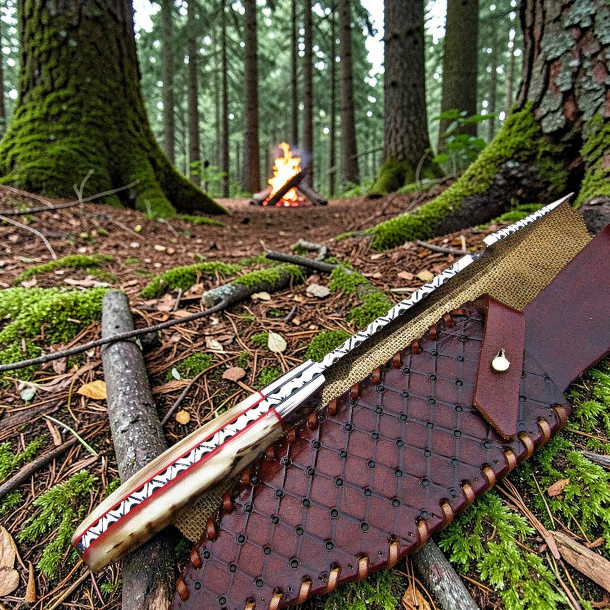 D2 Gut Hook Hunting Knife - Experience Precision and Control in Field Dressing - RFE Marketing Ventures