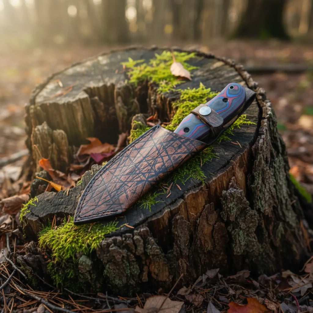 Versatile D2 Hunting Knife with Teeth for Every Outdoor Adventure - RFE Marketing Ventures