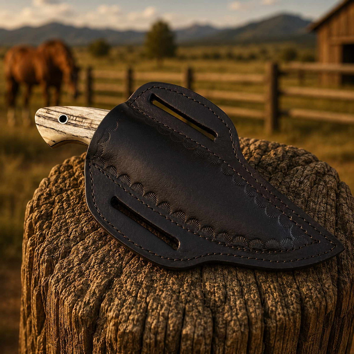 Damascus EDC Cowboy Knife: Versatile Companion for Everyday Carry - RFE Marketing Ventures