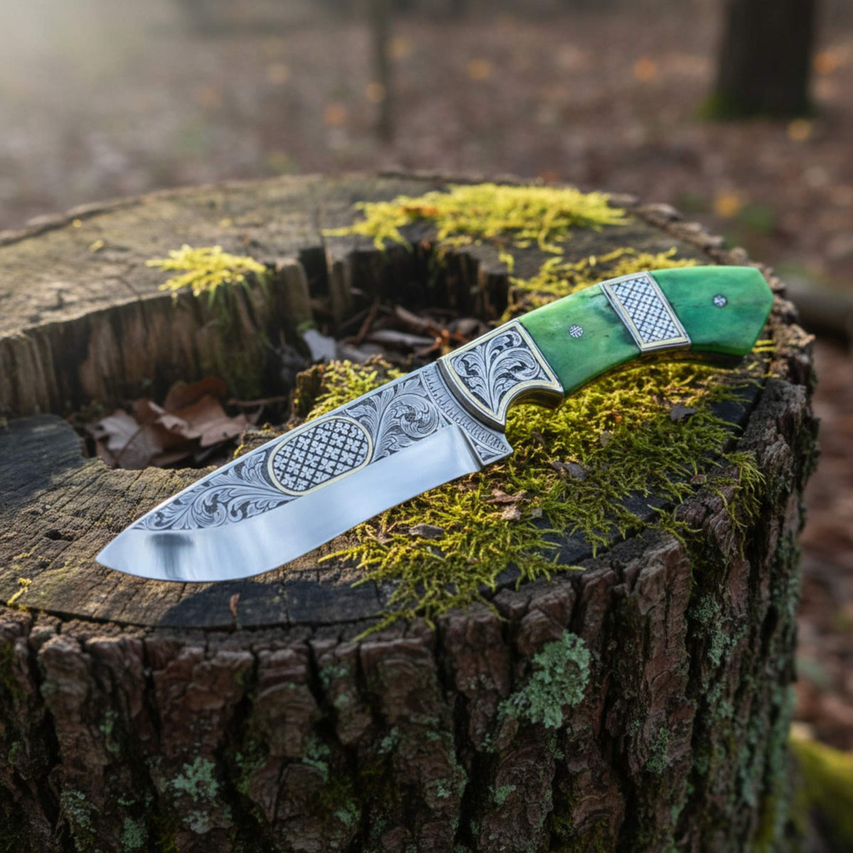 Engraved D2 Hunting Knife: A Perfect Blend of Craftsmanship and Functionality - RFE Marketing Ventures