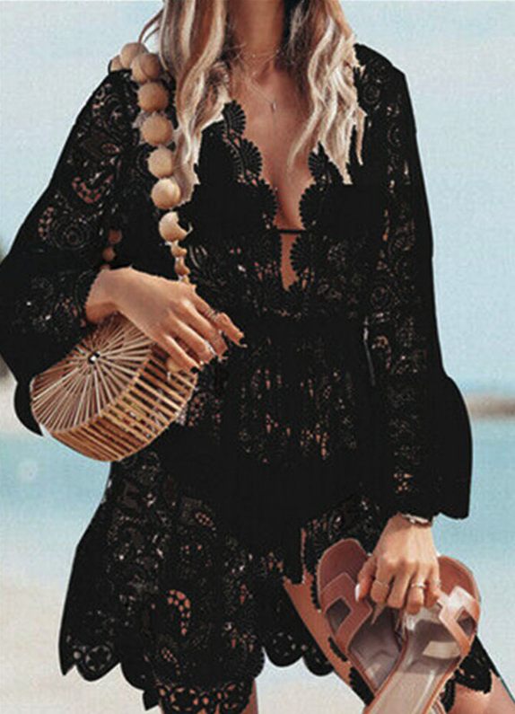 Boho Beach Maxi Dress Cover-Up for Effortless Summer Style