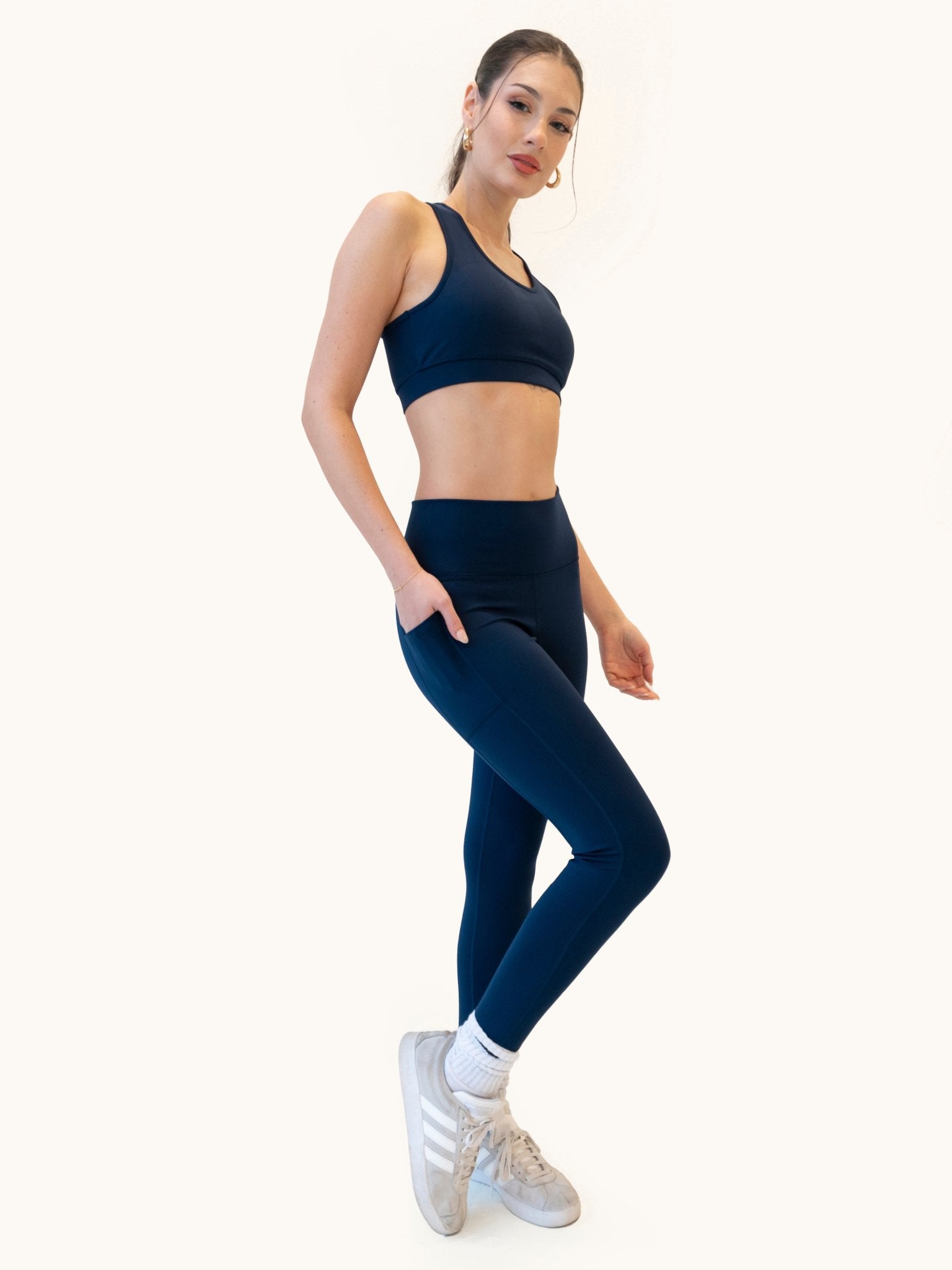Fusion Leggings with Pockets for Ultimate Comfort and Style - RFE Marketing Ventures