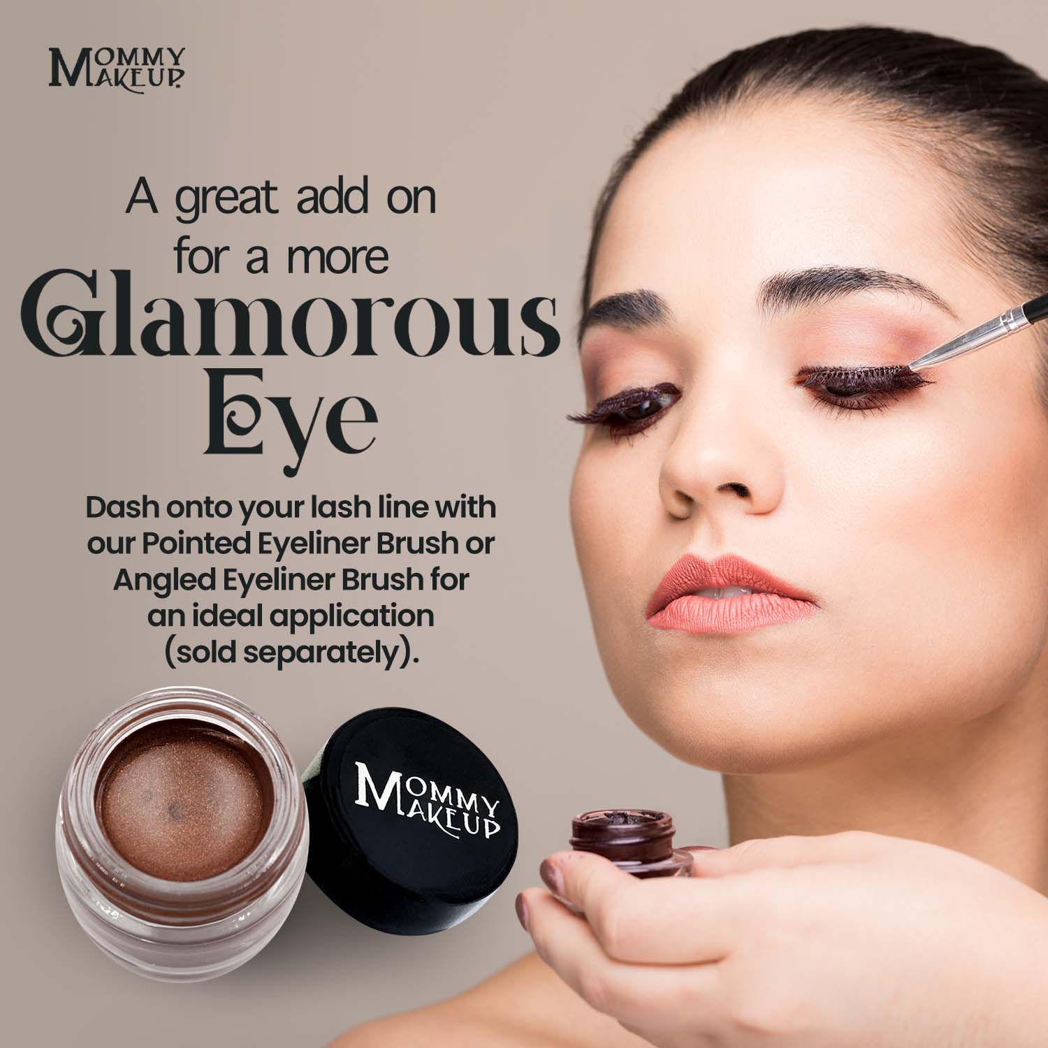 Chocolate Sizzle Stay Put Waterproof Gel Eyeliner w/ Micropigments - RFE Marketing Ventures