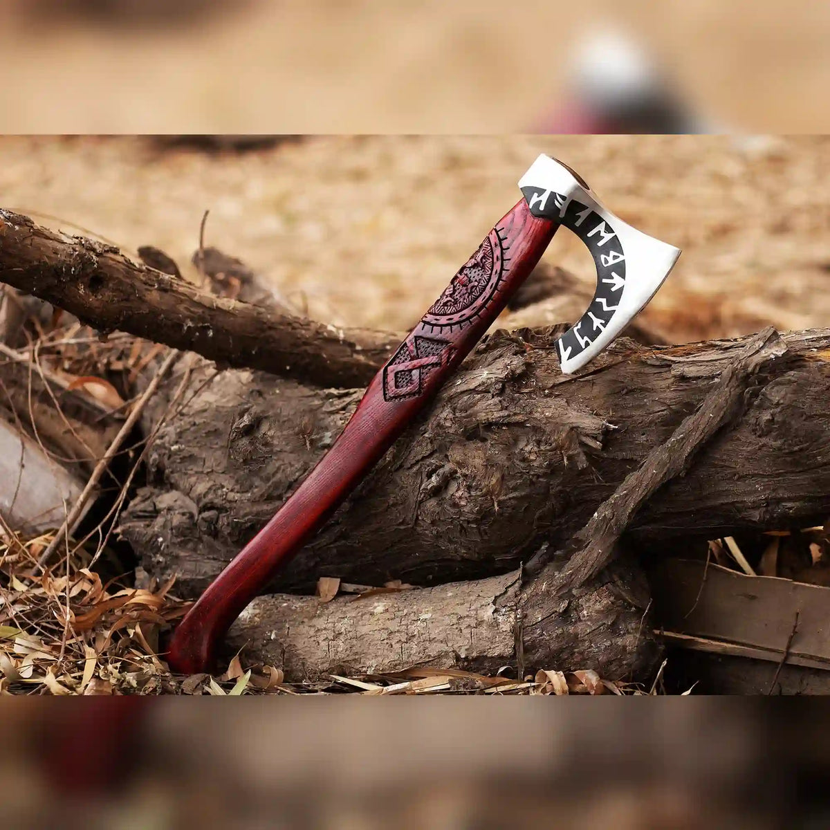 Hand-Forged Viking Axe – Unleash Your Inner Warrior with a Bearded Axe Crafted for Power and Precision - RFE Marketing Ventures