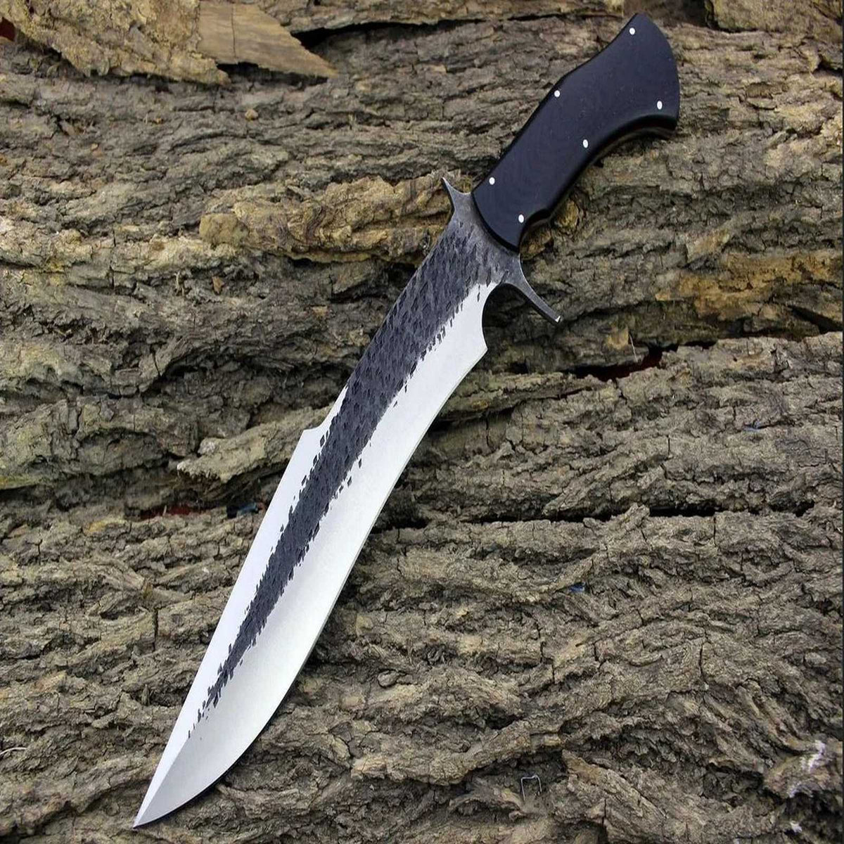 Master Your Craft with the Handforged D2 Steel Bowie Knife - RFE Marketing Ventures
