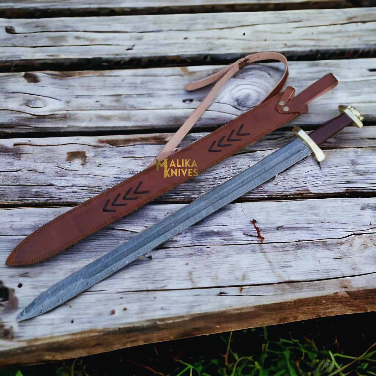 Sigurd Damascus Viking Sword: A Masterpiece of Historical Craftsmanship - RFE Marketing Ventures