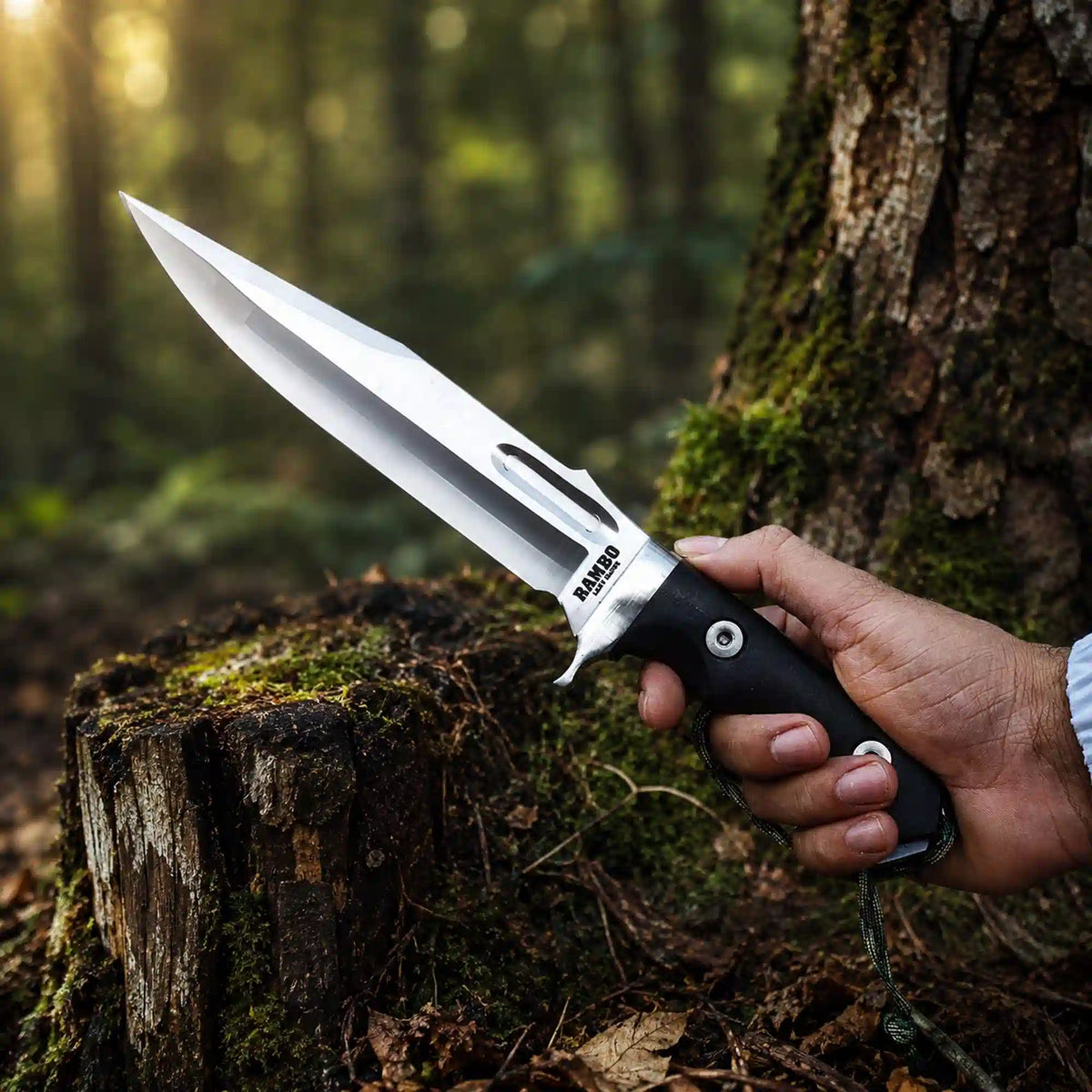 Authentic Rambo Last Blood Bowie Knife – A Collector's Dream with 14" D2 Blade - RFE Marketing Ventures