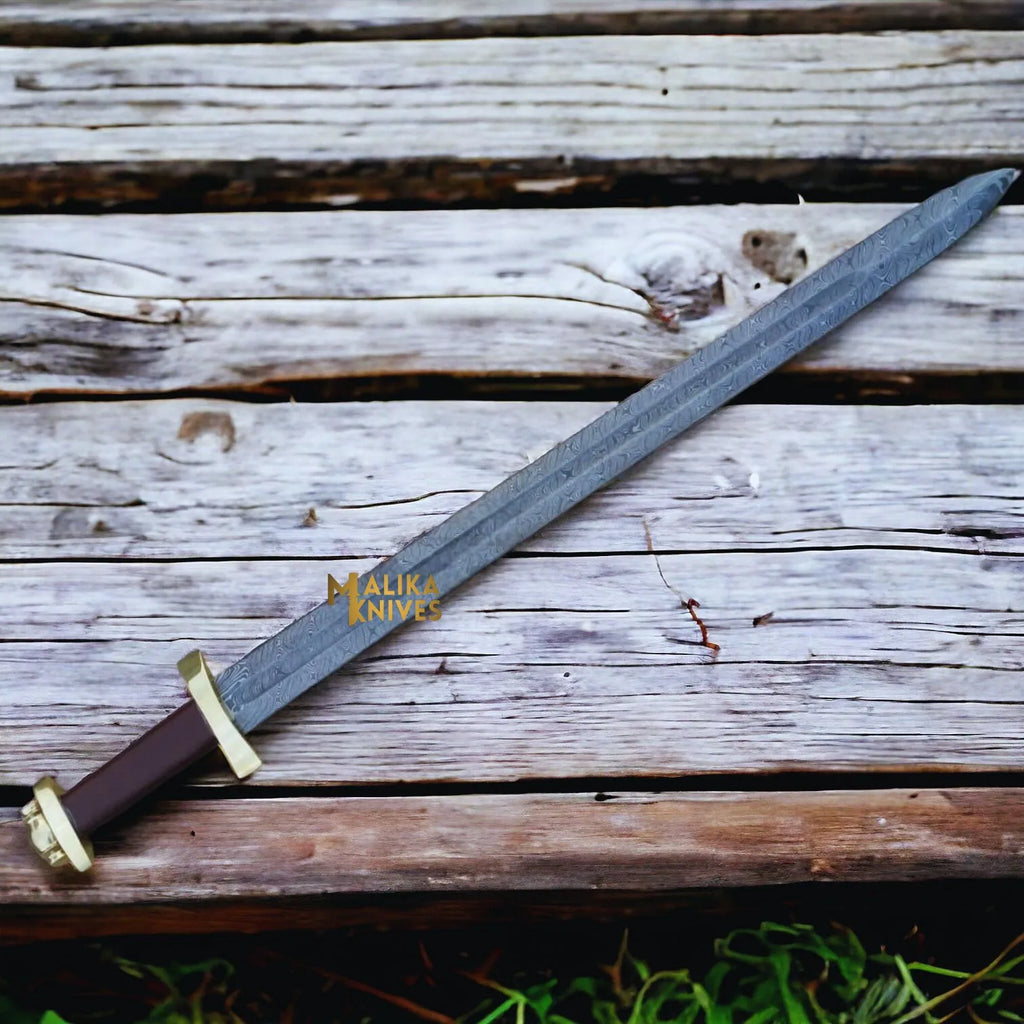 Sigurd Damascus Viking Sword: A Masterpiece of Historical Craftsmanship - RFE Marketing Ventures