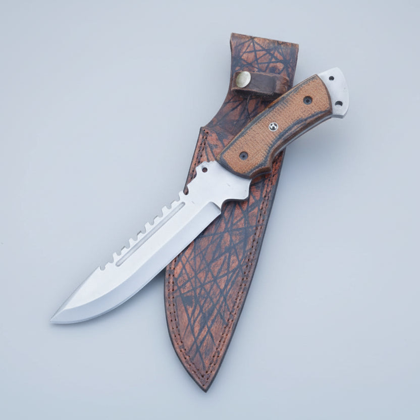 Hunter Point Bowie Knife – Premium D2 Steel with G10 Handle for Ultimate Performance - RFE Marketing Ventures