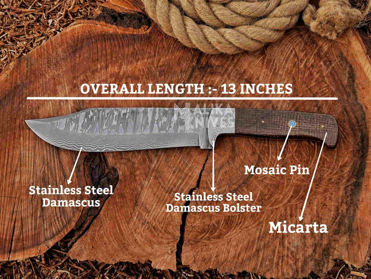 Reliable Stainless Damascus Hunting Knife for Precision and Performance - RFE Marketing Ventures
