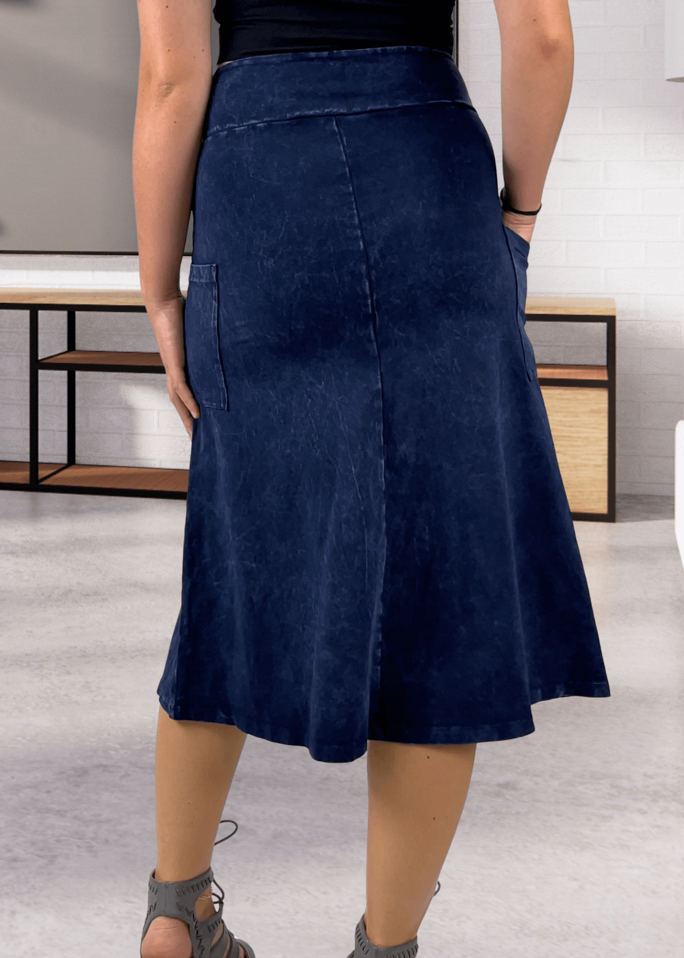 Alyssa Cotton Skirt Desert Taupe - Versatile Style for Every Occasion