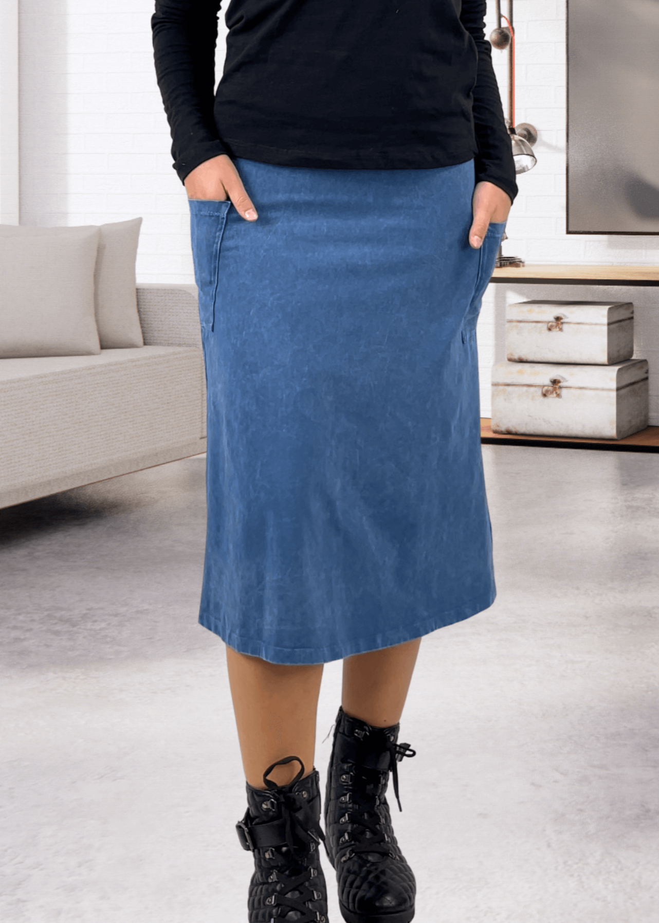 Alyssa Cotton Skirt Desert Taupe - Versatile Style for Every Occasion