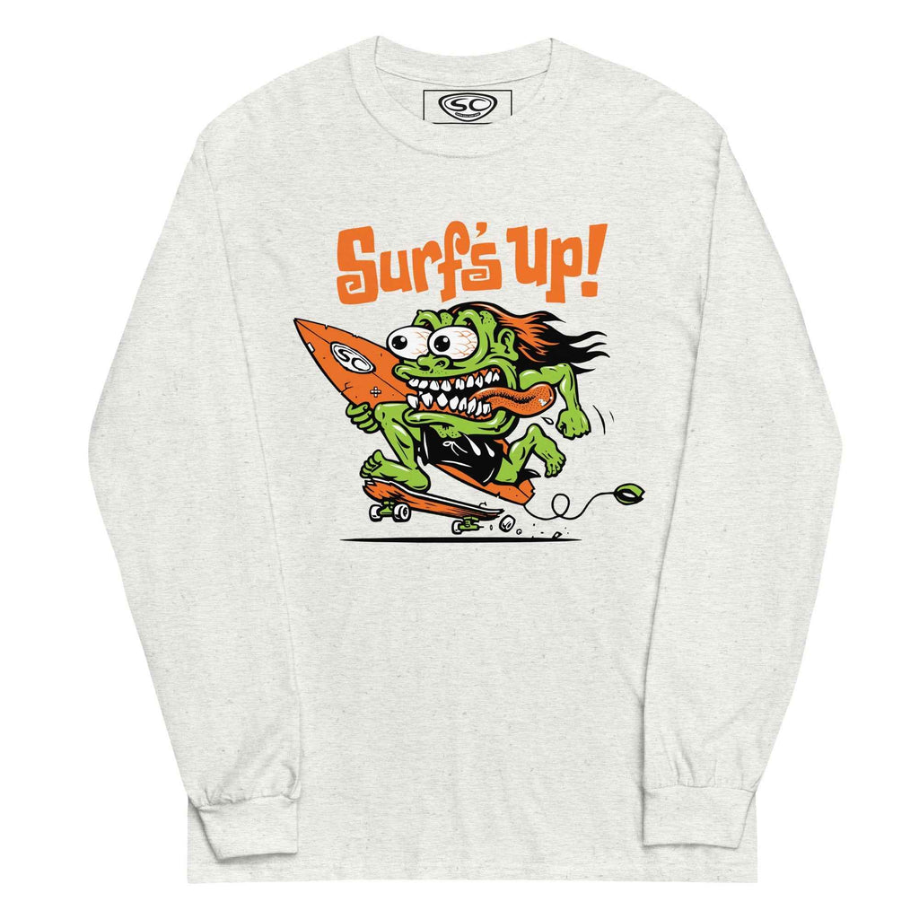Santa Cruz Monster Long Sleeve Shirt - Surf's Up Men's Tee from Santa Cruz Surf Shop