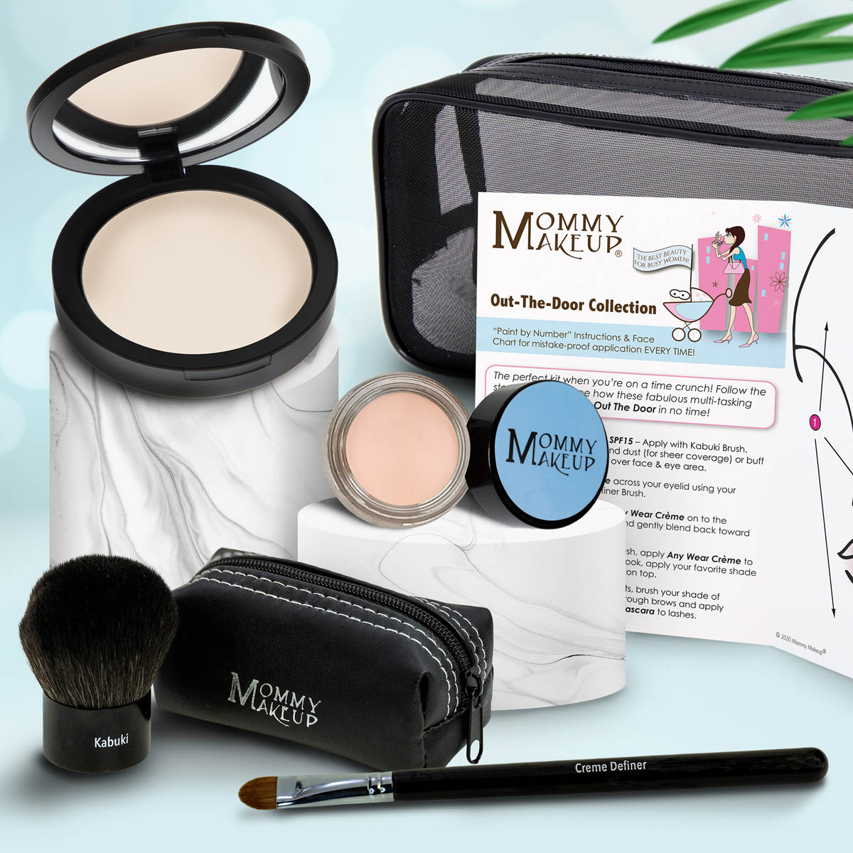 Out The Door Collection | Travel-friendly, Multi-tasking,Talc-free Makeup Set - RFE Marketing Ventures