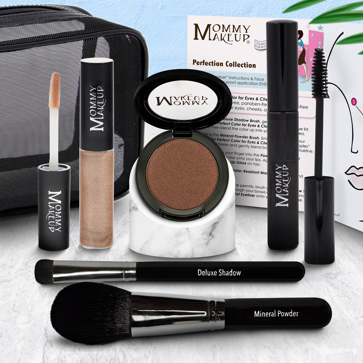 The Perfection Collection - Customizable Talc-Free Makeup Set with Your Choice of Shades